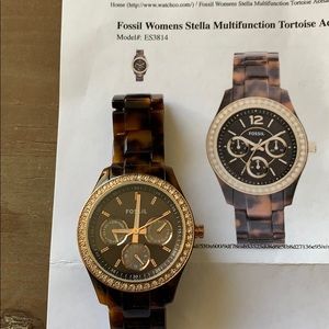 Fossil ladies Stella collection watch